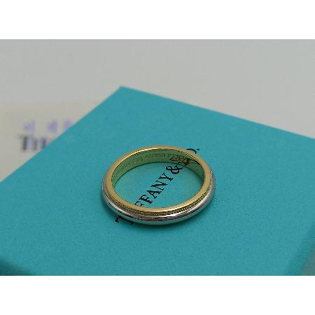ñ)Tiffany(ƼĴ) PT950(÷Ƽ) + 18K ο ޺ б׷ 3MM  - 19ȣ[ûֱõ] ̹4 - ̺ ߰ǰ